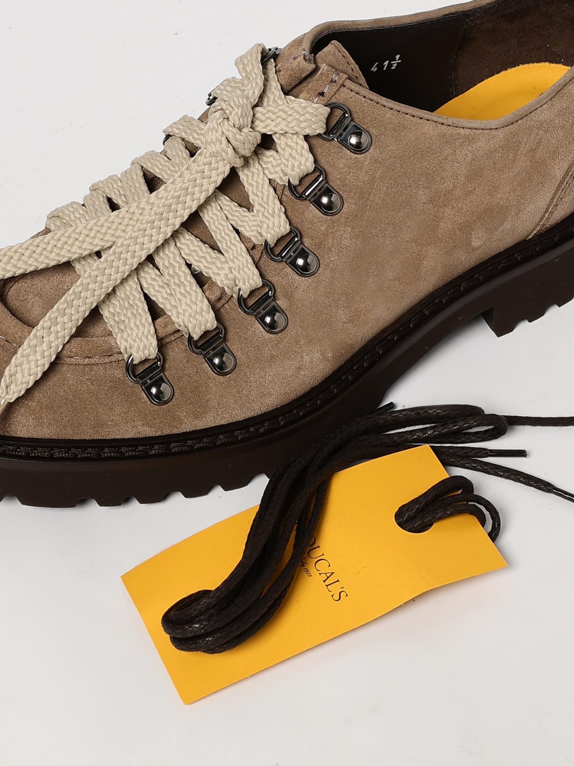 DOUCAL'S BROGUE SHOES: Brogue shoes men Doucal's, Dark - Img 4