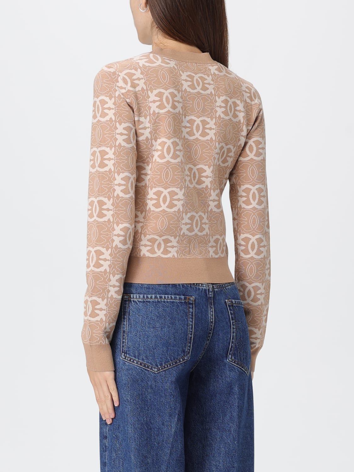 PINKO SWEATER: Sweater woman Pinko, Camel - Img 2