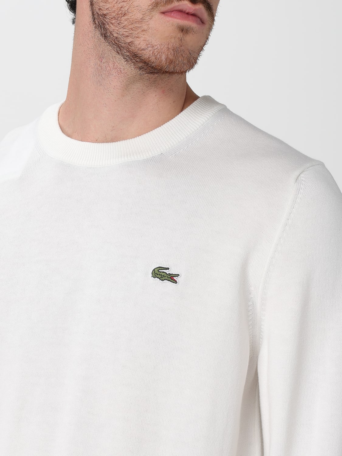 LACOSTE PULLOVER: Pullover herren Lacoste, Weiß - Img 3