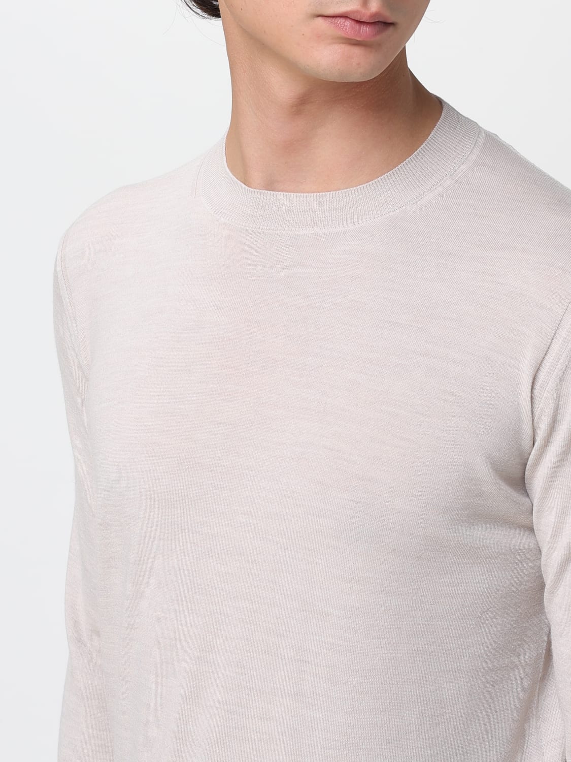 PAOLO PECORA PULLOVER: Pullover herren Paolo Pecora, Beige - Img 3