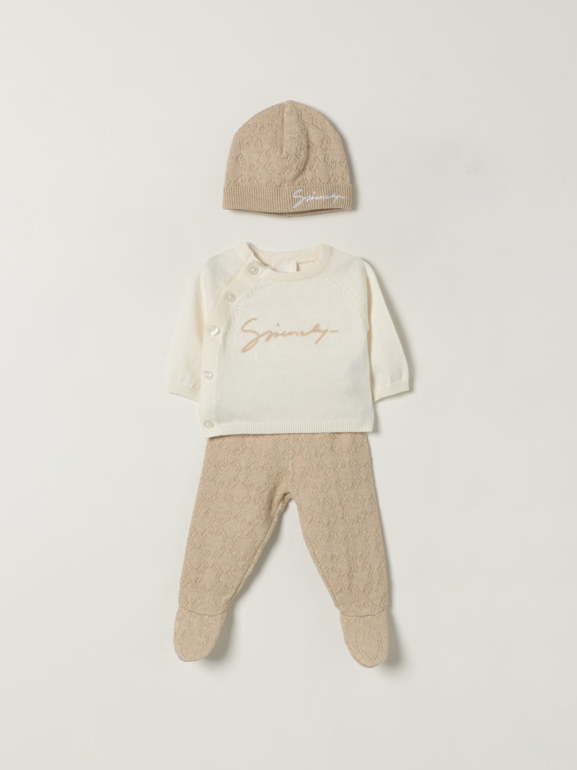 GIVENCHY JUMPSUIT: Pack kids Givenchy, White - Img 1