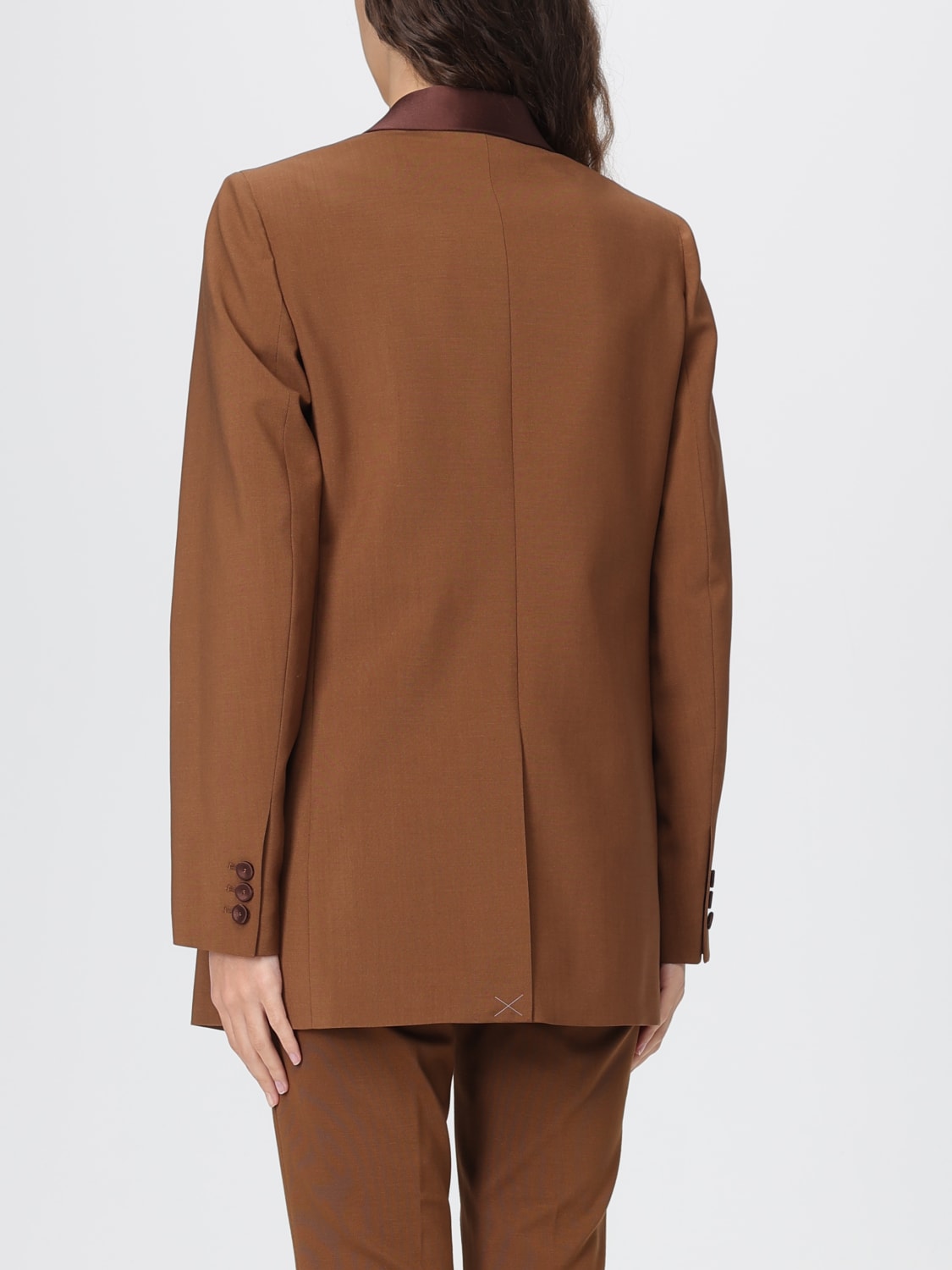 FENDI JACKET: Blazer woman Fendi, Brown - Img 3