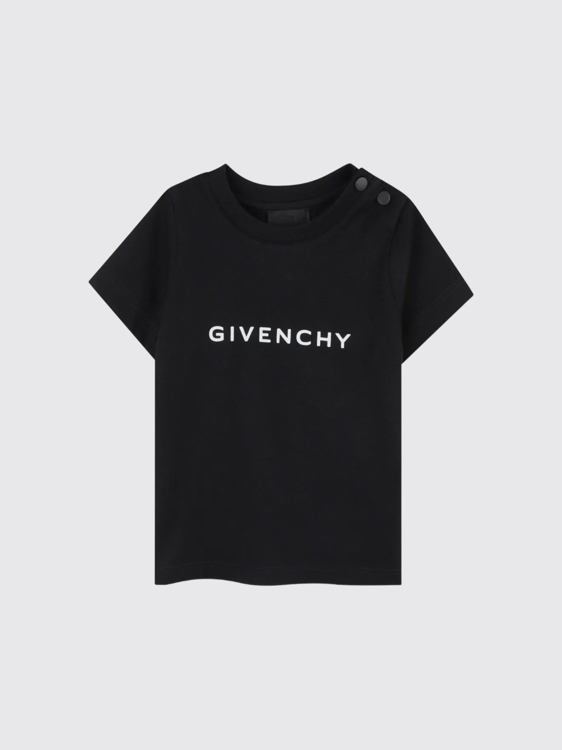 GIVENCHY T-SHIRT: T-shirt kids Givenchy, Black - Img 1