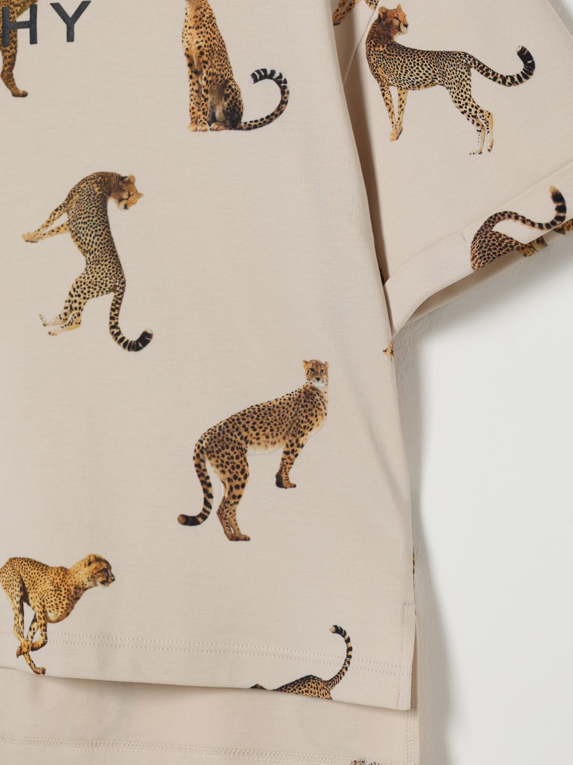 GIVENCHY T-SHIRT: T-shirt kids Givenchy, Beige - Img 3