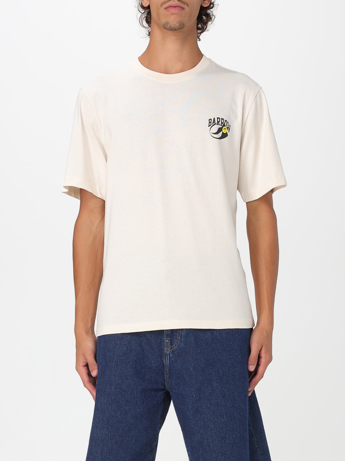 BARROW T-SHIRT: T-shirt men Barrow, Beige - Img 1
