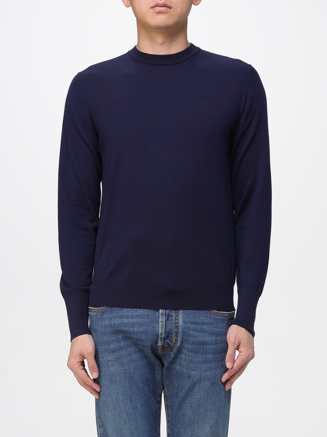 ELEVENTY PULLOVER: Pullover herren Eleventy, Blau - Img 1