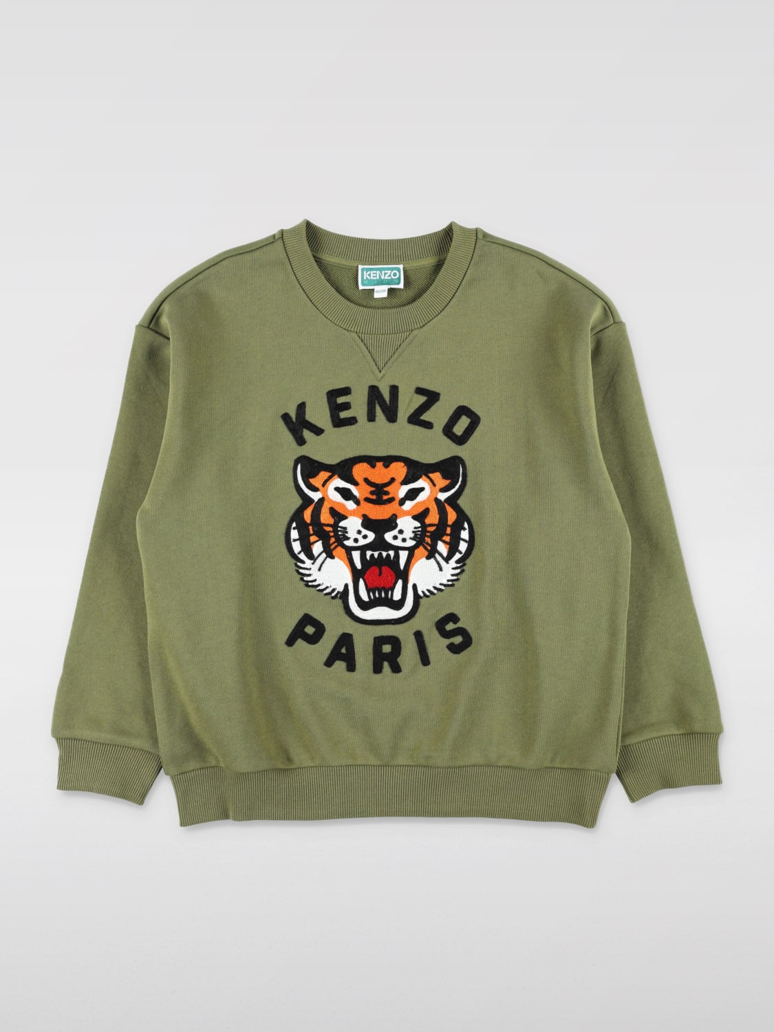 KENZO KIDS JERSEY: Jersey niños Kenzo Kids, Verde - Img 1