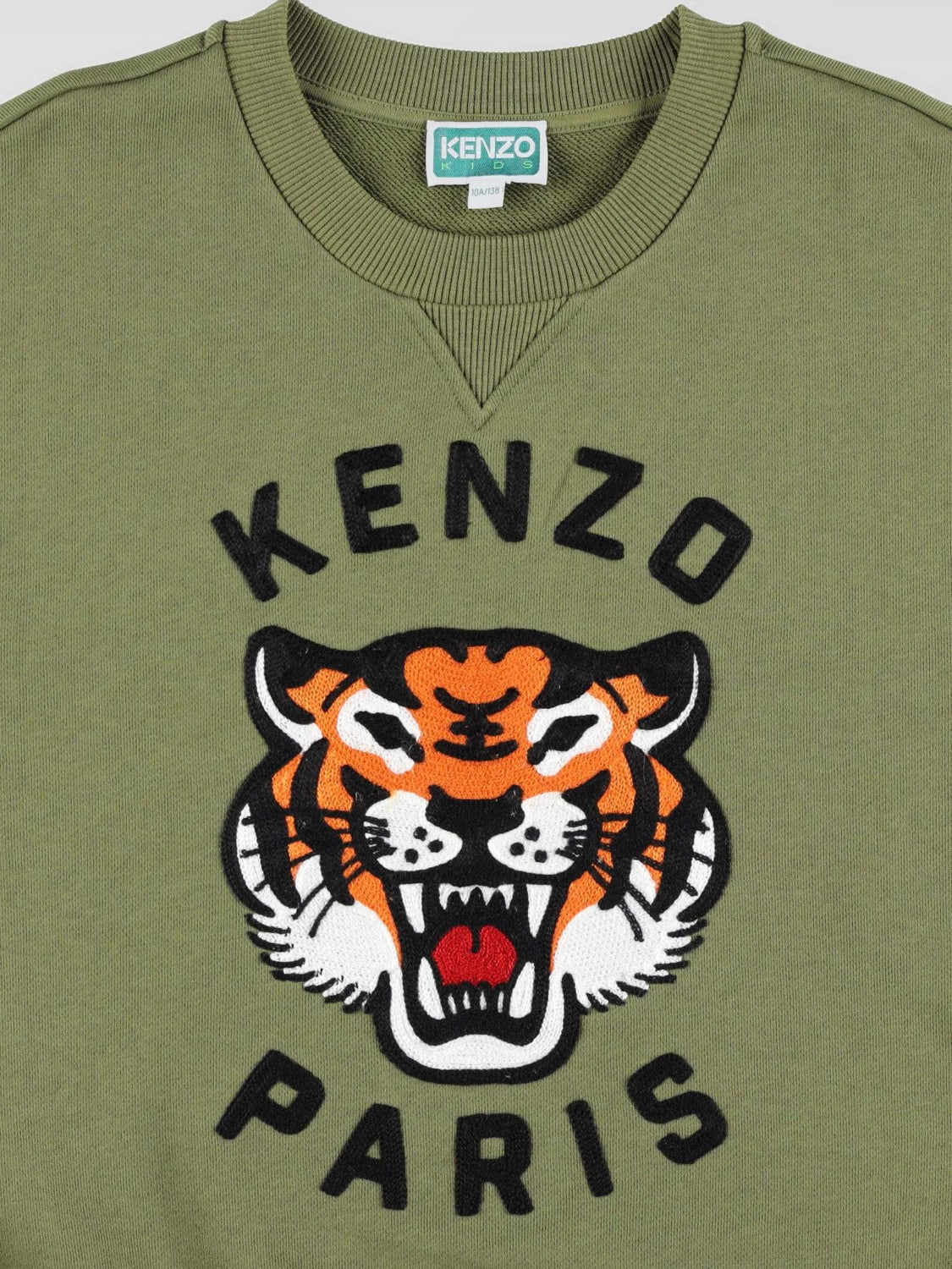 KENZO KIDS JERSEY: Jersey niños Kenzo Kids, Verde - Img 3