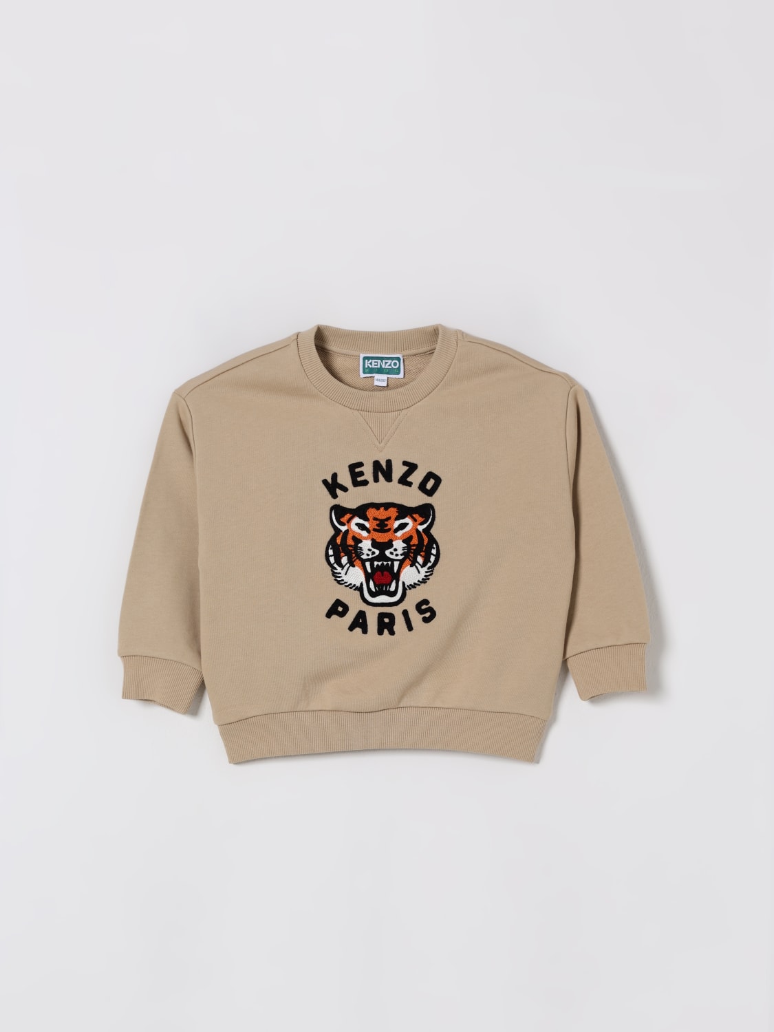 KENZO KIDS SWEATER: Sweater kids Kenzo Kids, Beige - Img 1