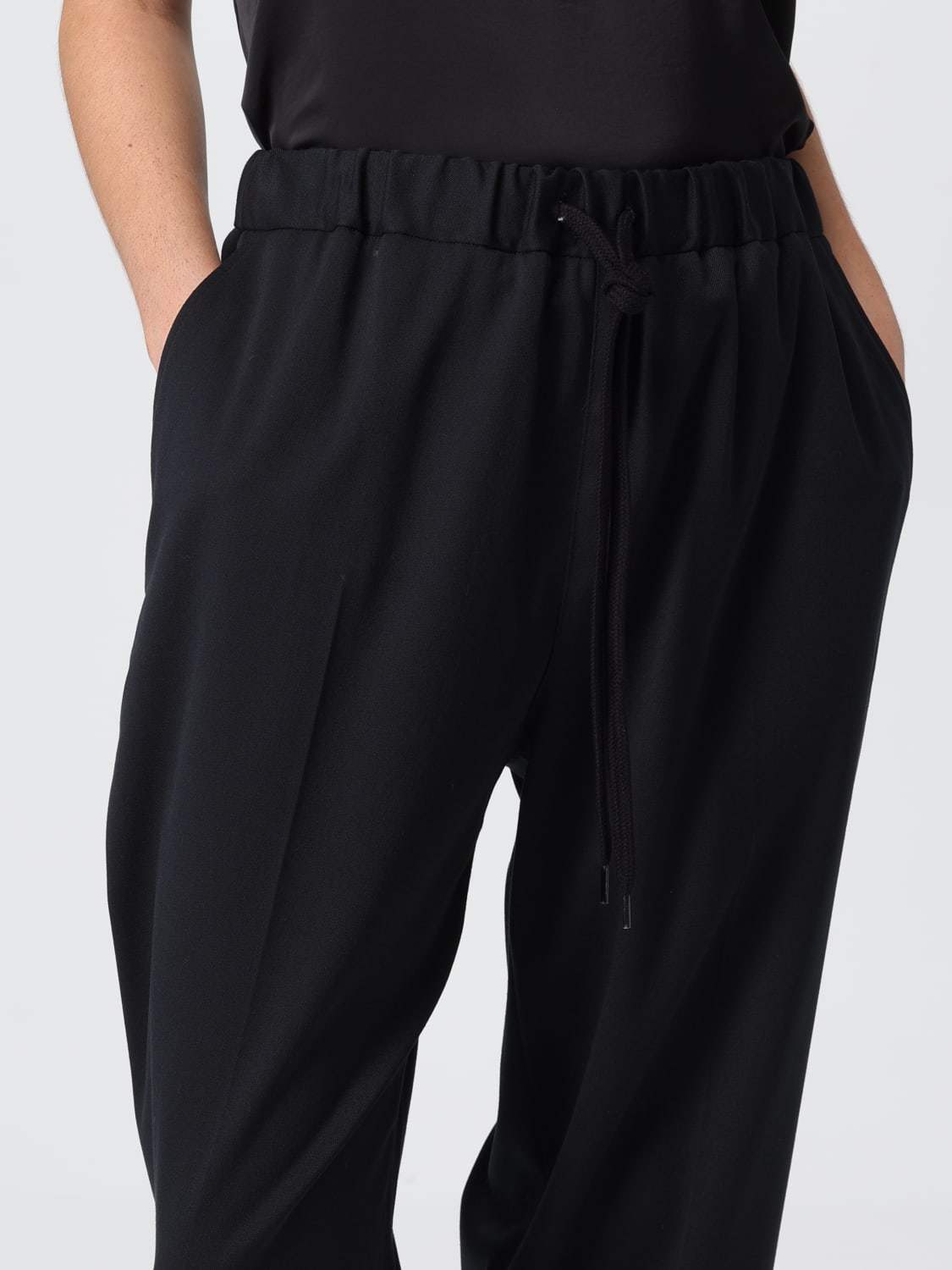MM6 MAISON MARGIELA PANTS: Pants woman Mm6 Maison Margiela, Black - Img 5