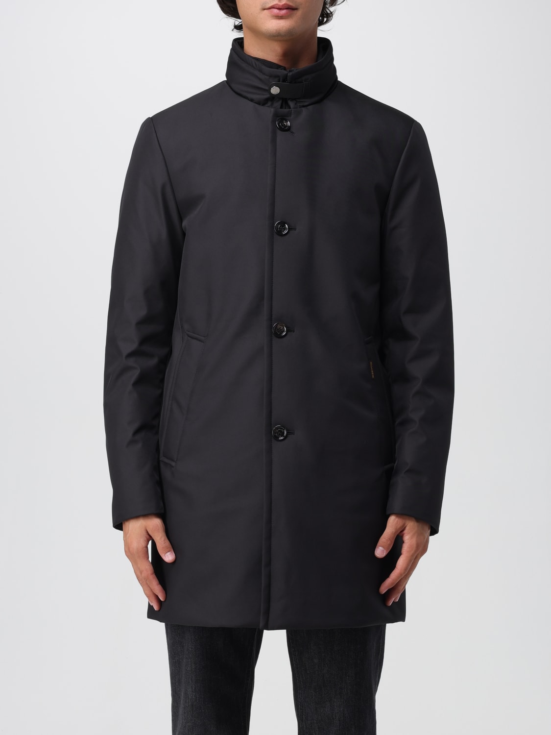 MOORER JACKET: Coat men Moorer, Black - Img 1