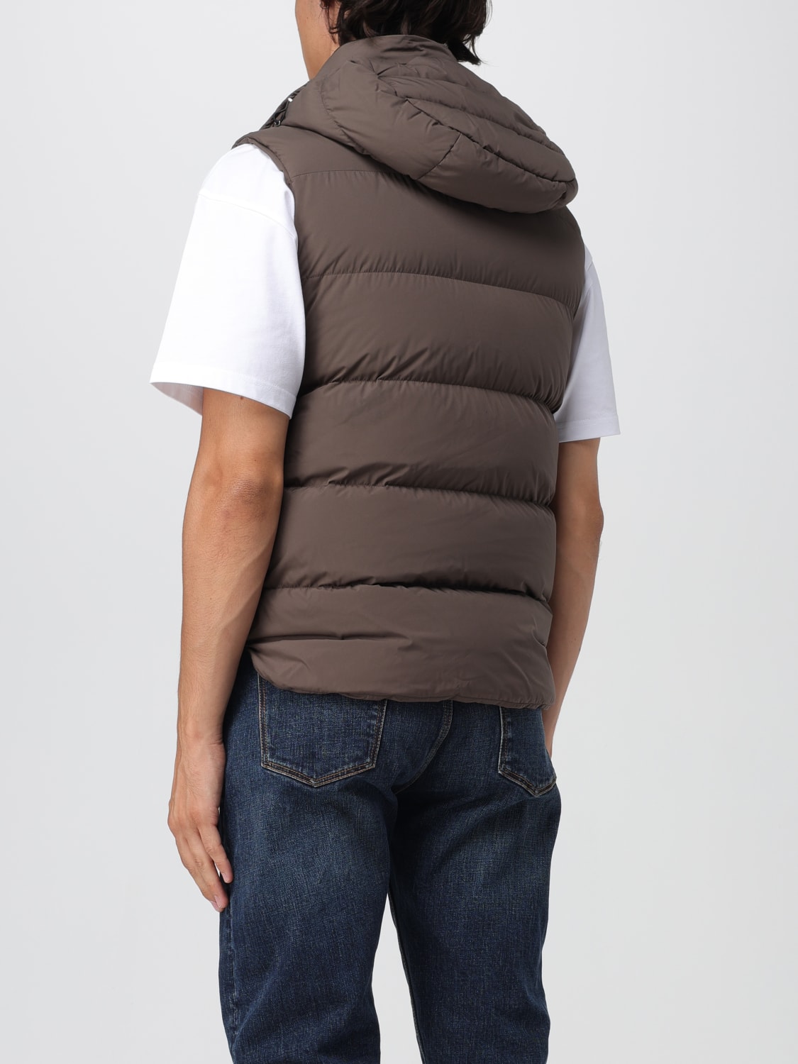 MOORER SUIT VEST: Coat men Moorer, Mink - Img 2