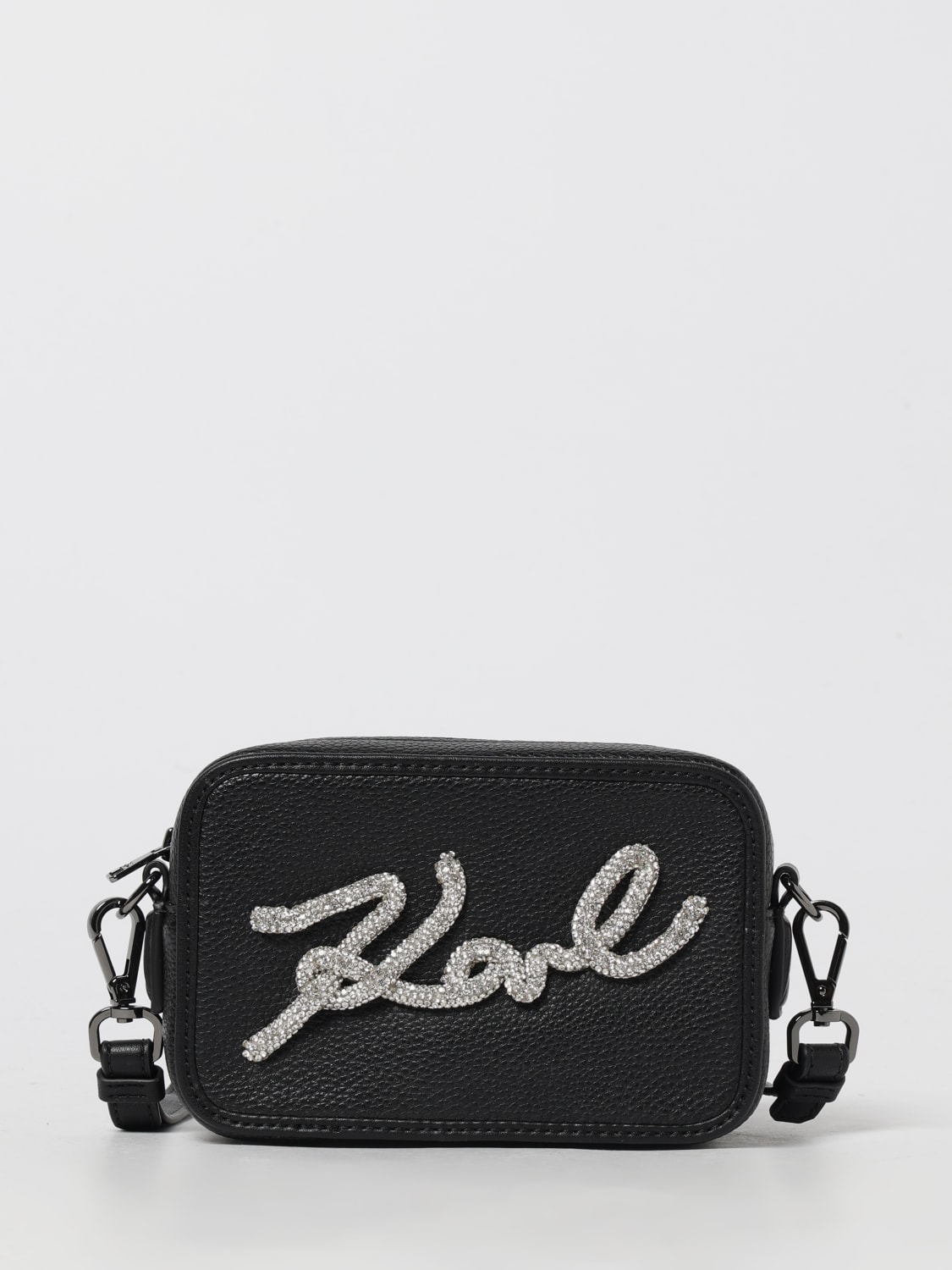 KARL LAGERFELD KIDS BAG: Bag kids Karl Lagerfeld Kids, Black - Img 1