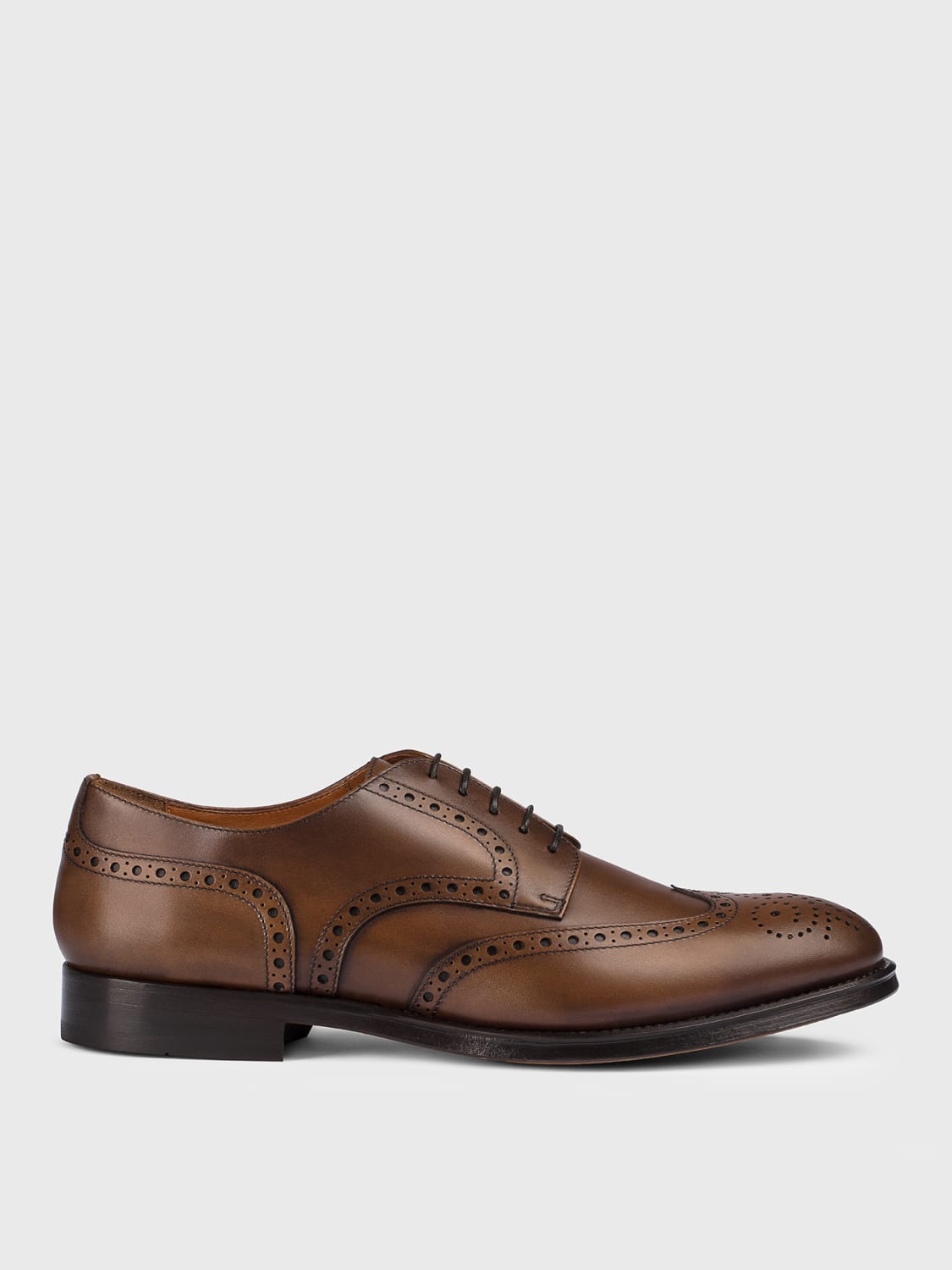 DOUCAL'S BROGUE SHOES: Brogue shoes men Doucal's, Brown - Img 1