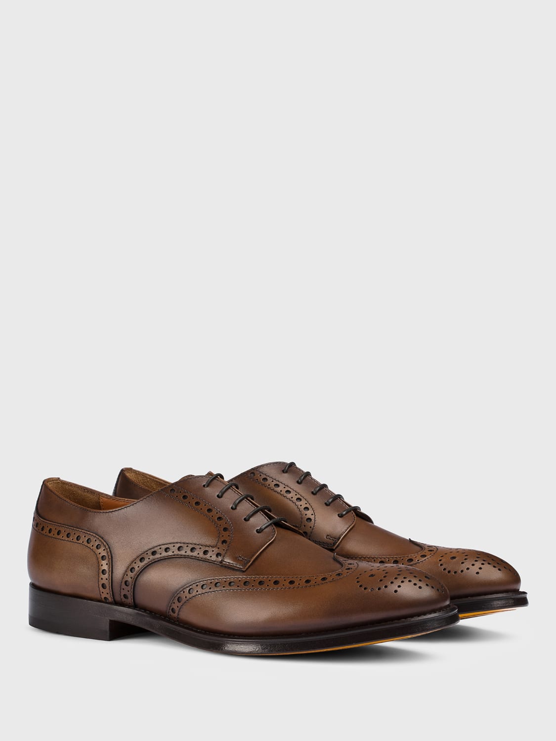 DOUCAL'S BROGUE SHOES: Brogue shoes men Doucal's, Brown - Img 2