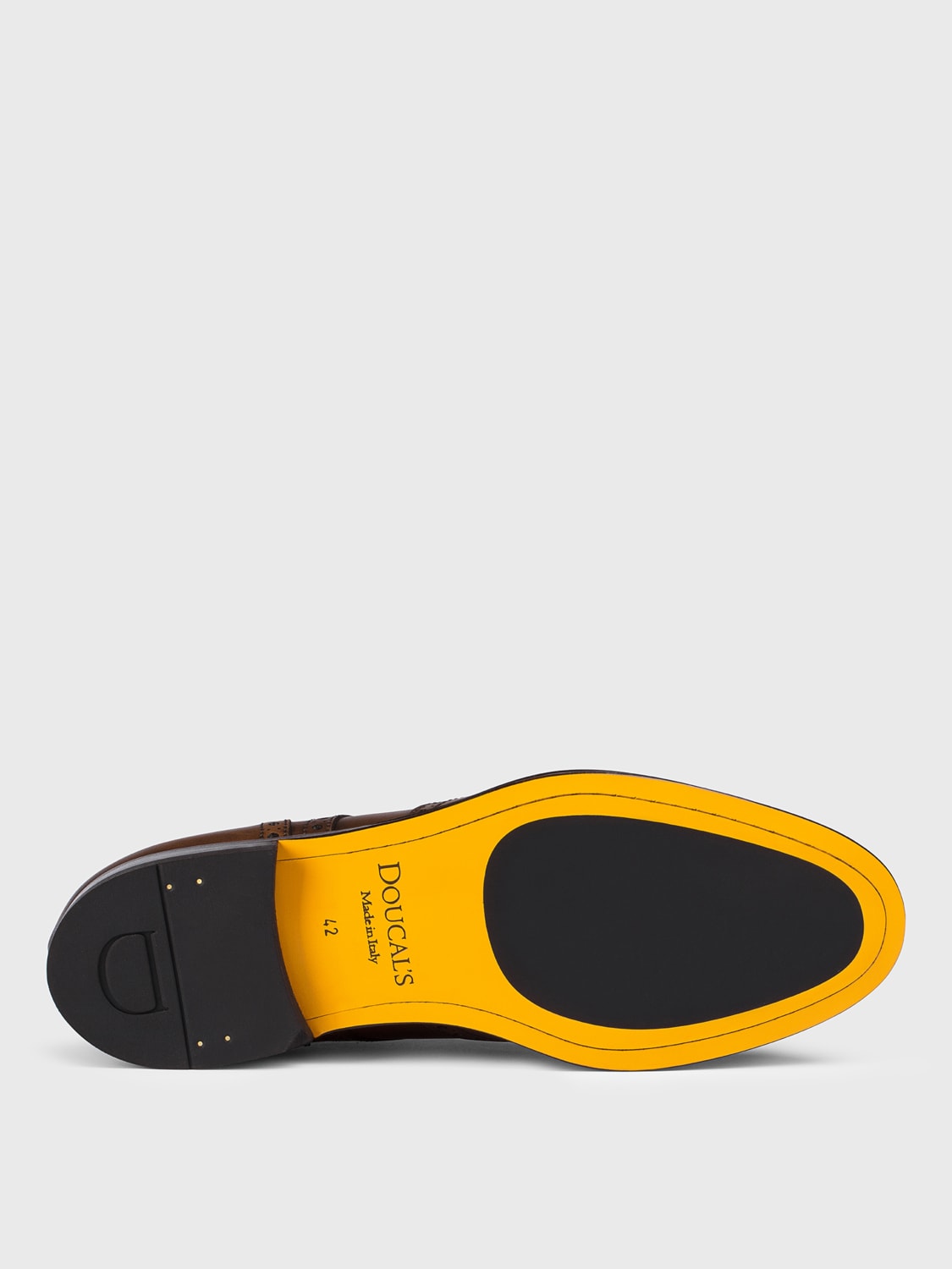 DOUCAL'S BROGUE SHOES: Brogue shoes men Doucal's, Brown - Img 4