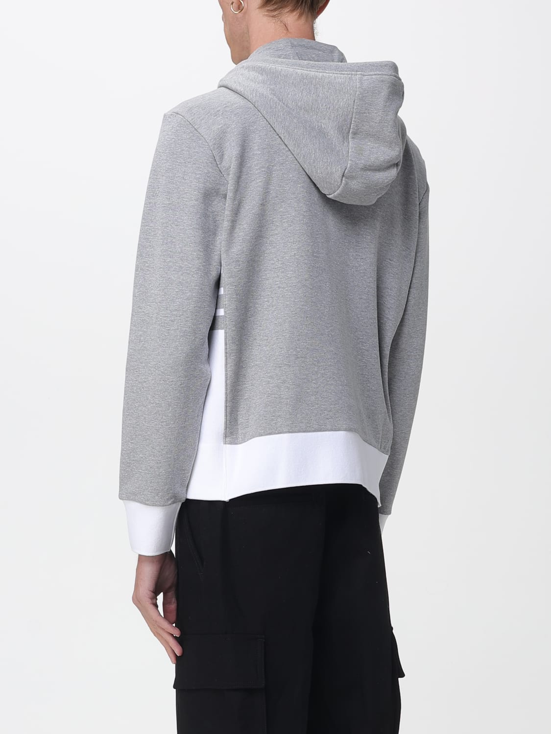 THOM BROWNE SWEATSHIRT: Sweatshirt men Thom Browne, Grey - Img 3