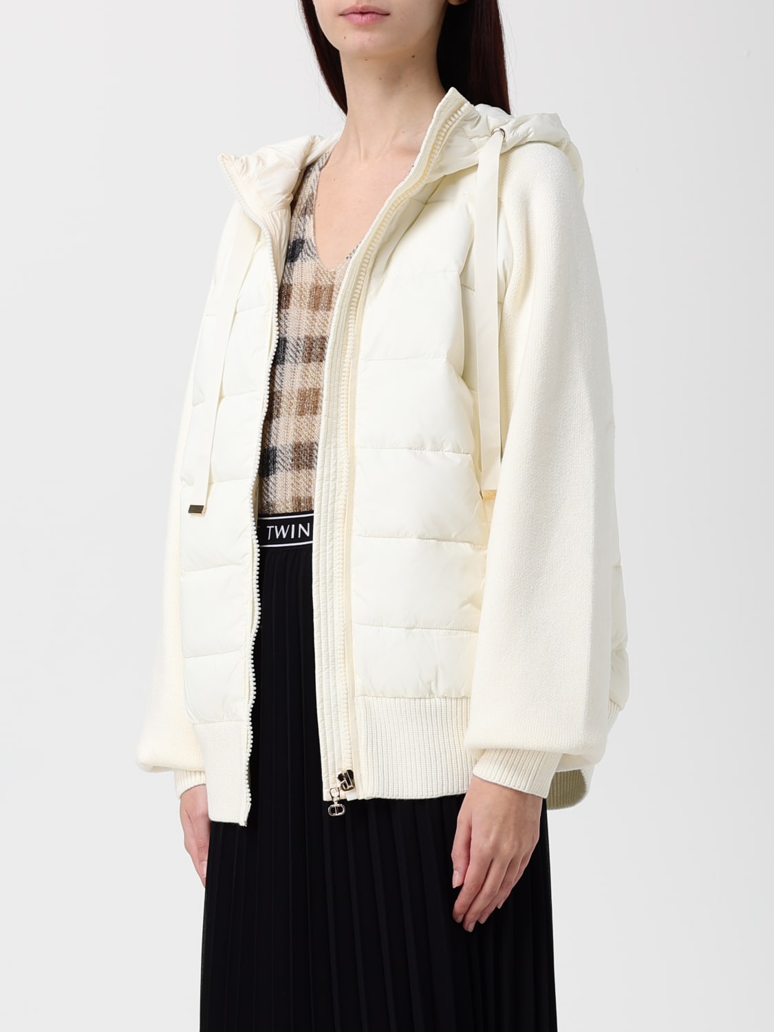 TWINSET JACKET: Jacket woman Twinset, White - Img 3