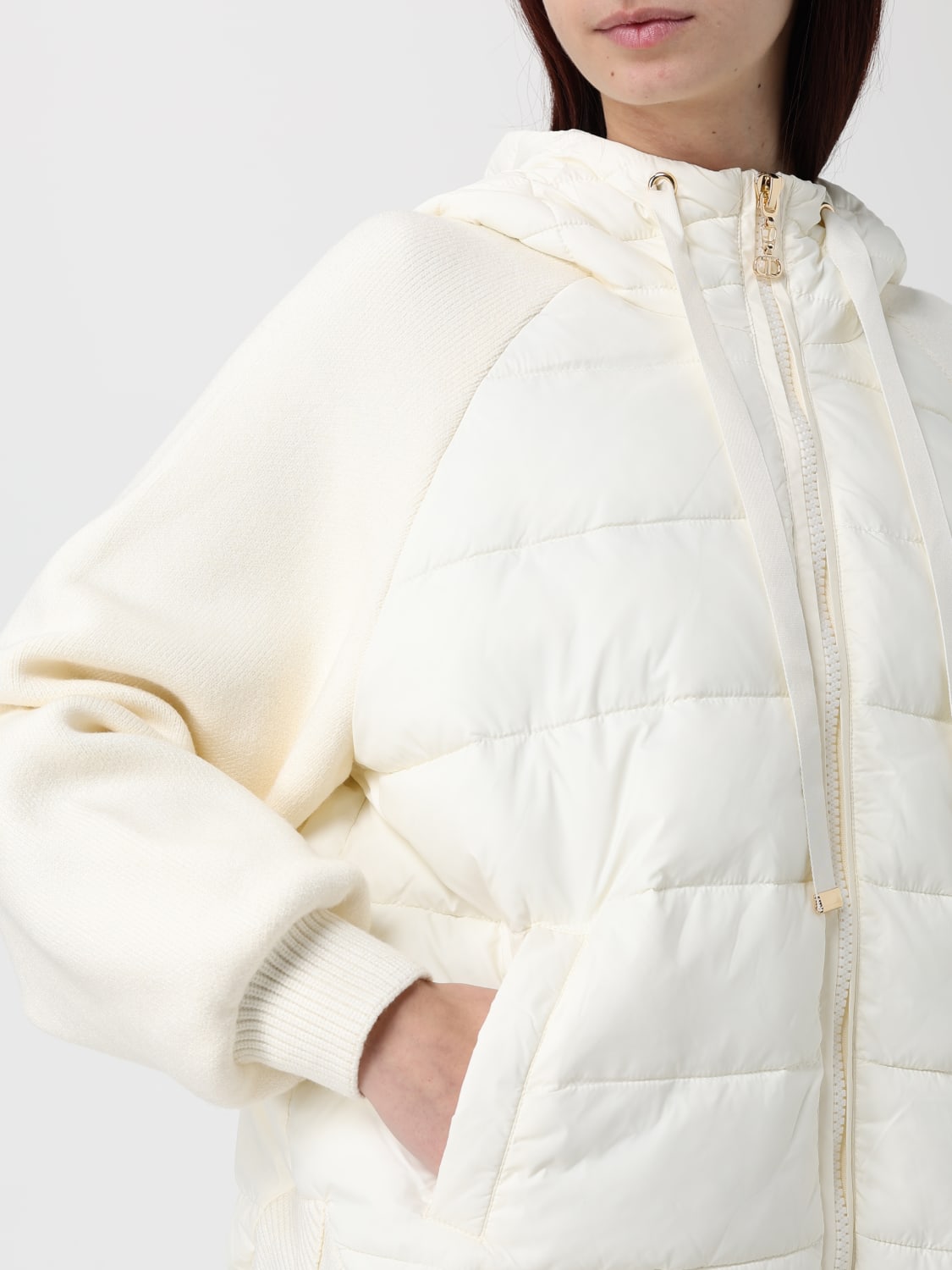 TWINSET JACKET: Jacket woman Twinset, White - Img 4