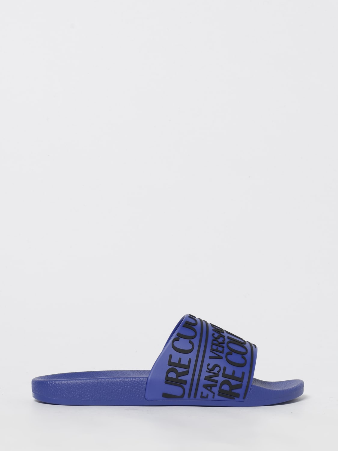 VERSACE JEANS COUTURE SANDALS: Sandals men Versace Jeans Couture, Blue - Img 1
