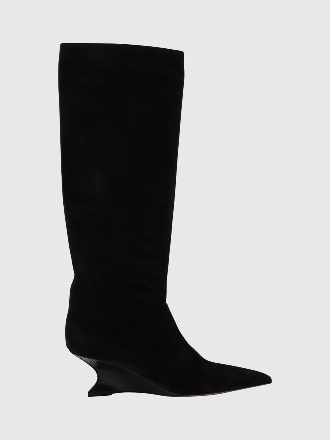 PARIS TEXAS BOOTS: Flat ankle boots woman Paris Texas, Black - Img 1