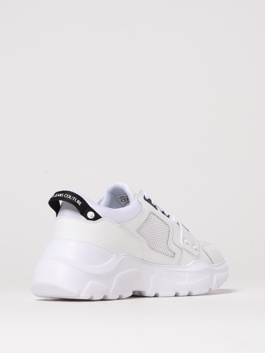 VERSACE JEANS COUTURE BASKETS: Baskets femme Versace Jeans Couture, Blanc - Img 3
