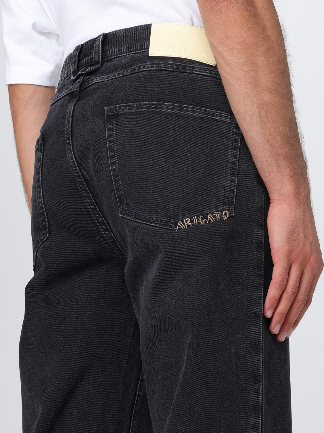 AXEL ARIGATO JEANS: Jeans men Axel Arigato, Black - Img 3