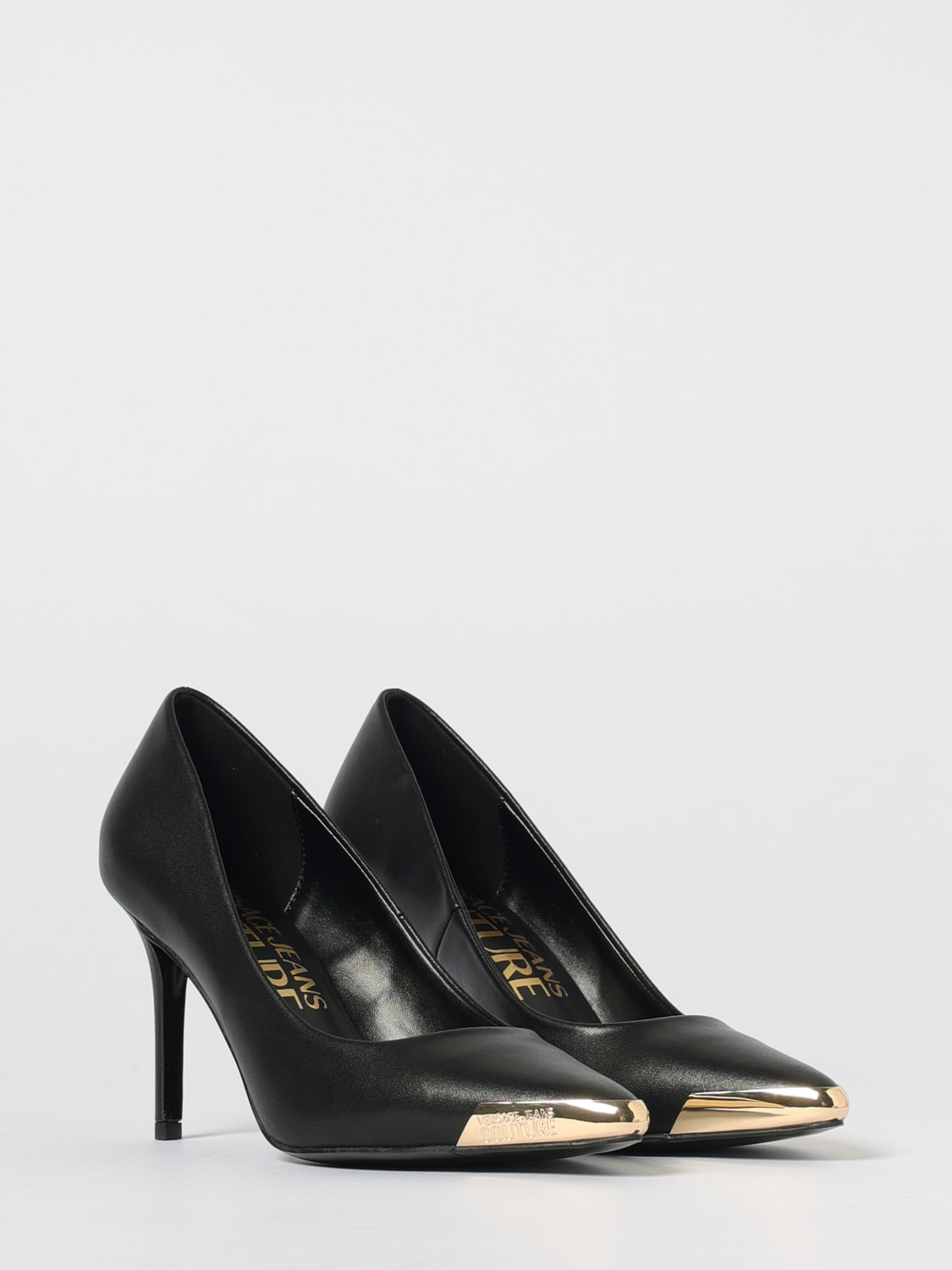 VERSACE JEANS COUTURE PUMP: High heel shoes woman Versace Jeans Couture, Black - Img 2
