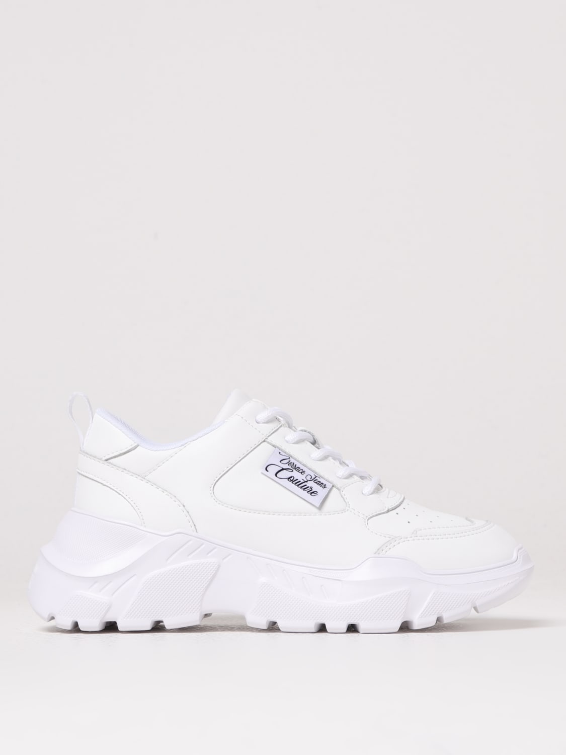 VERSACE JEANS COUTURE SNEAKERS: Sneakers woman Versace Jeans Couture, White - Img 1