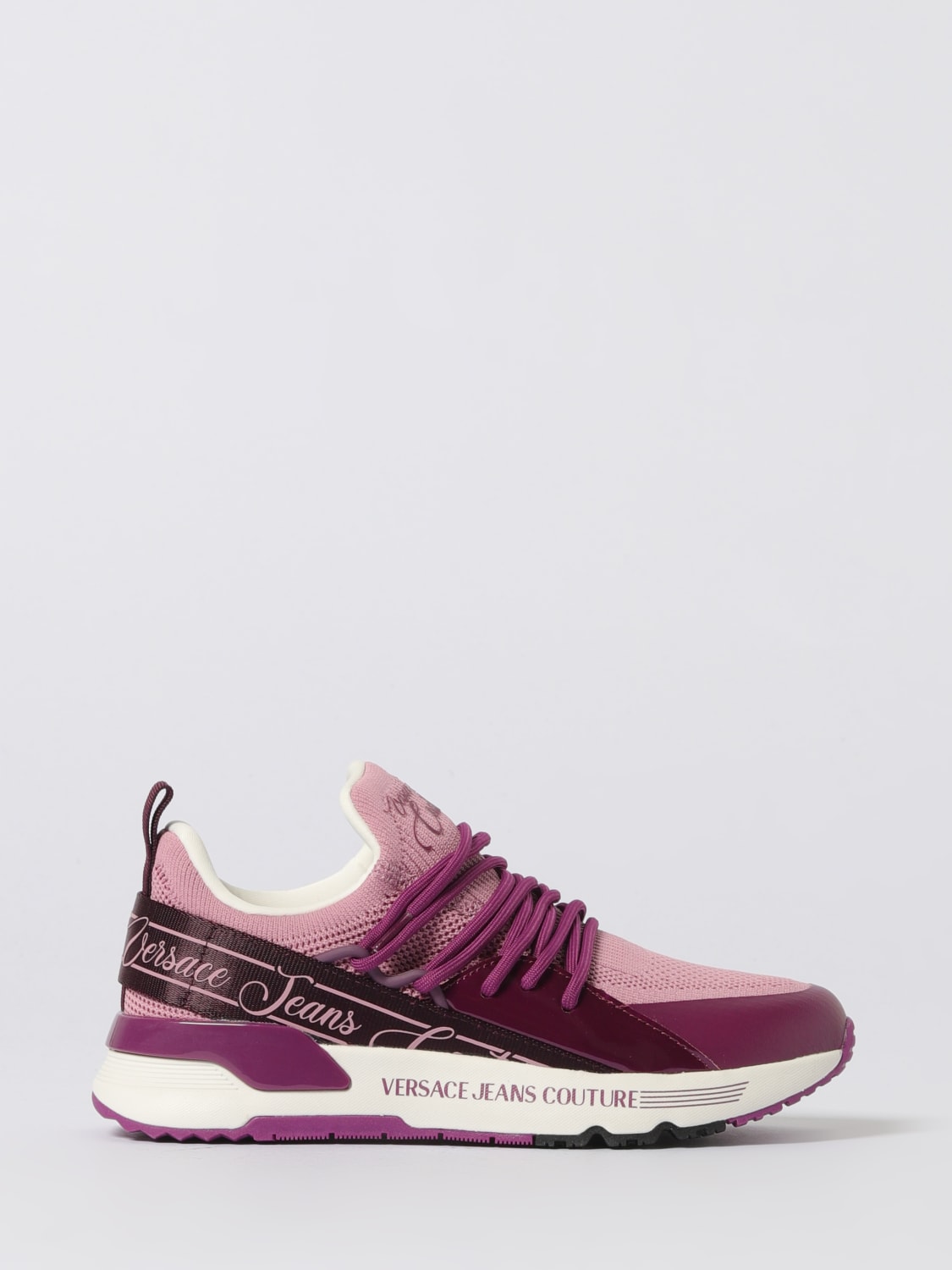 VERSACE JEANS COUTURE SNEAKERS: Sneakers woman Versace Jeans Couture, Pink - Img 1