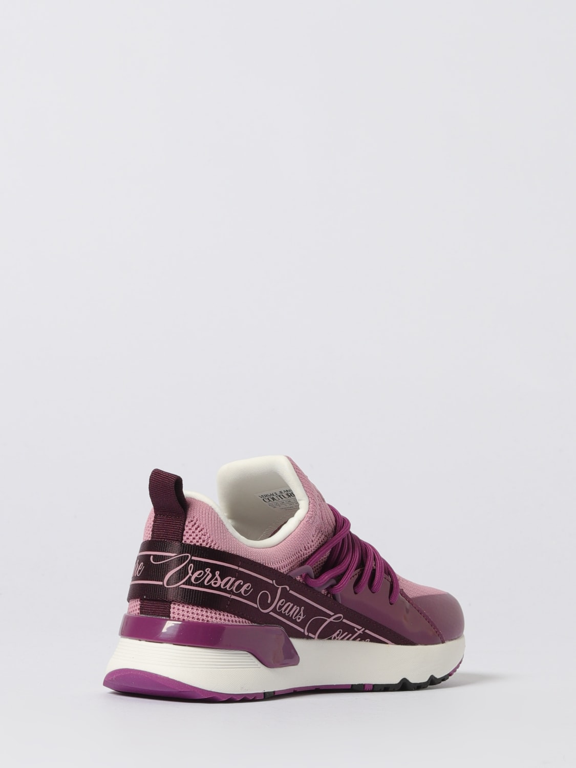 VERSACE JEANS COUTURE SNEAKERS: Sneakers woman Versace Jeans Couture, Pink - Img 3