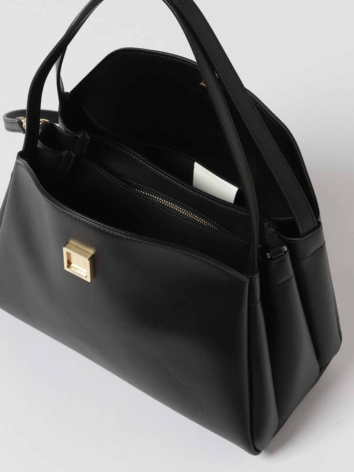 THEMOIRÈ SAC À MAIN: Sac porté main femme ThemoirÈ, Noir - Img 3