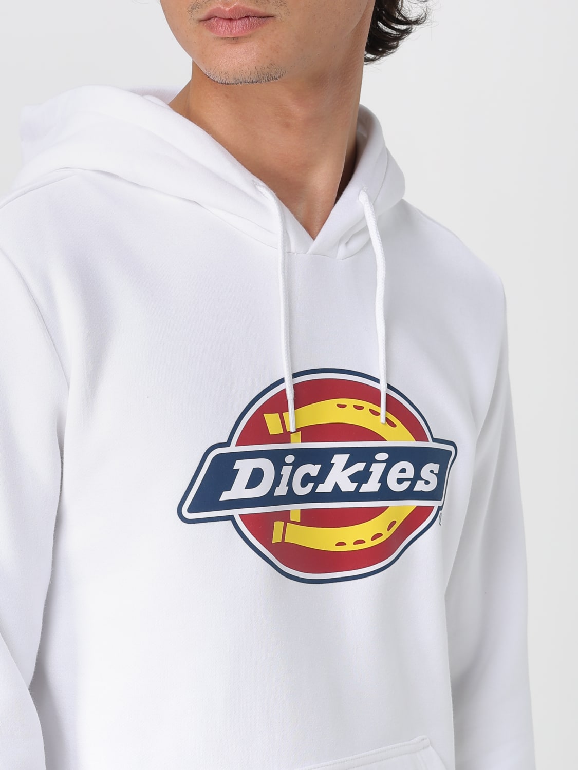 DICKIES SWEATSHIRT: Sweater men Dickies, White - Img 3