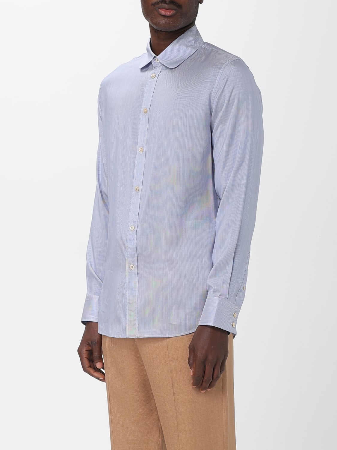 VALENTINO SHIRT: Shirt men Valentino, Blue - Img 4
