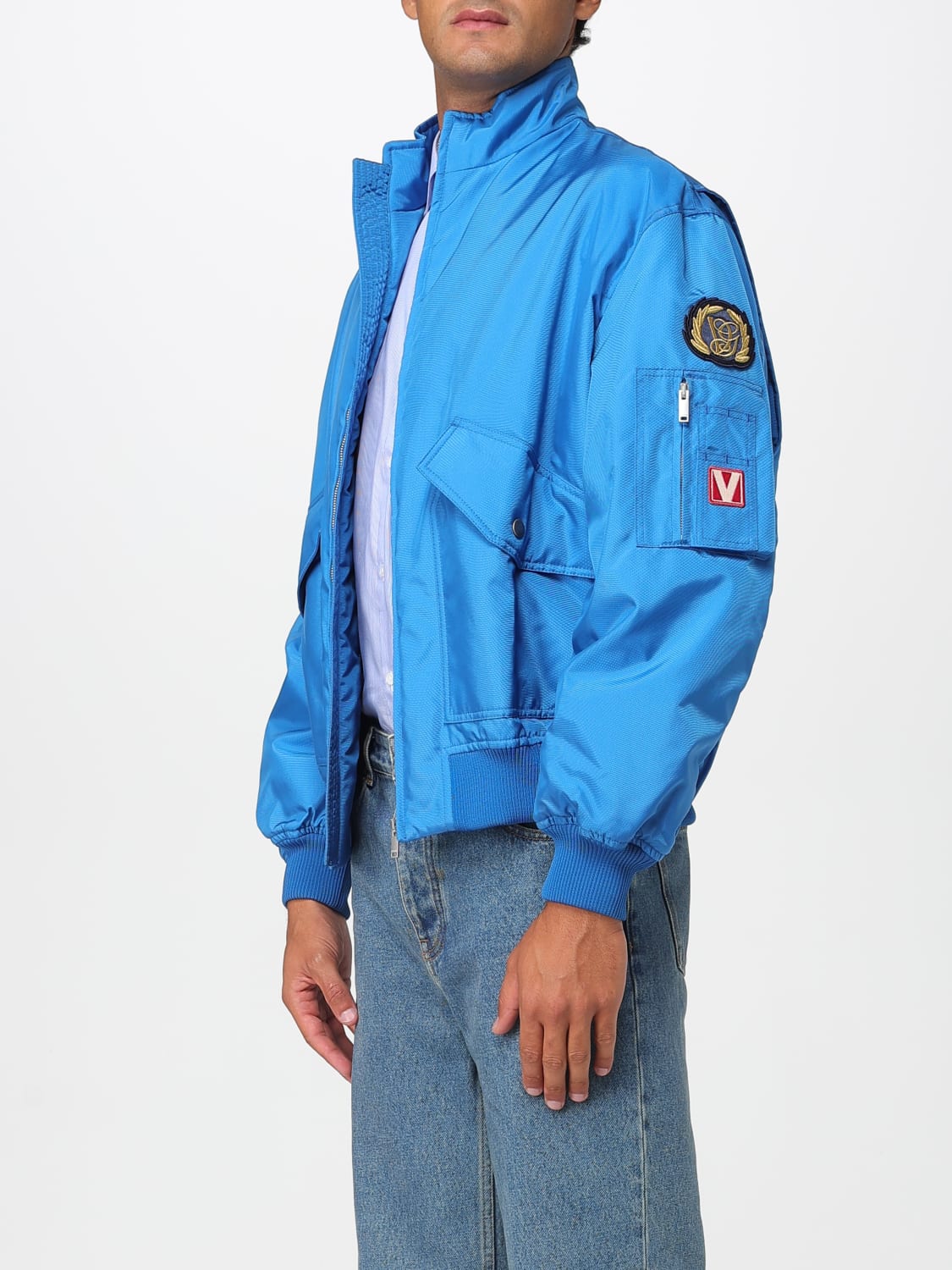 VALENTINO JACKET: Jacket men Valentino, Blue - Img 4