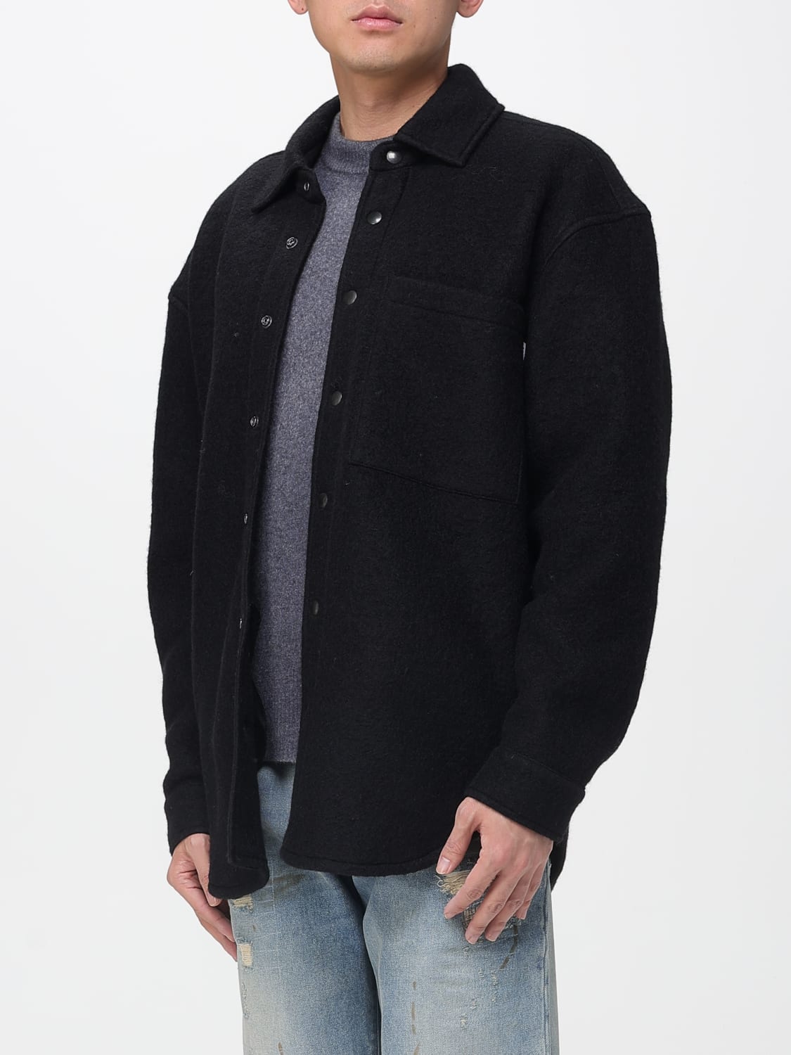 AMISH JACKET: Jacket men Amish, Black - Img 3