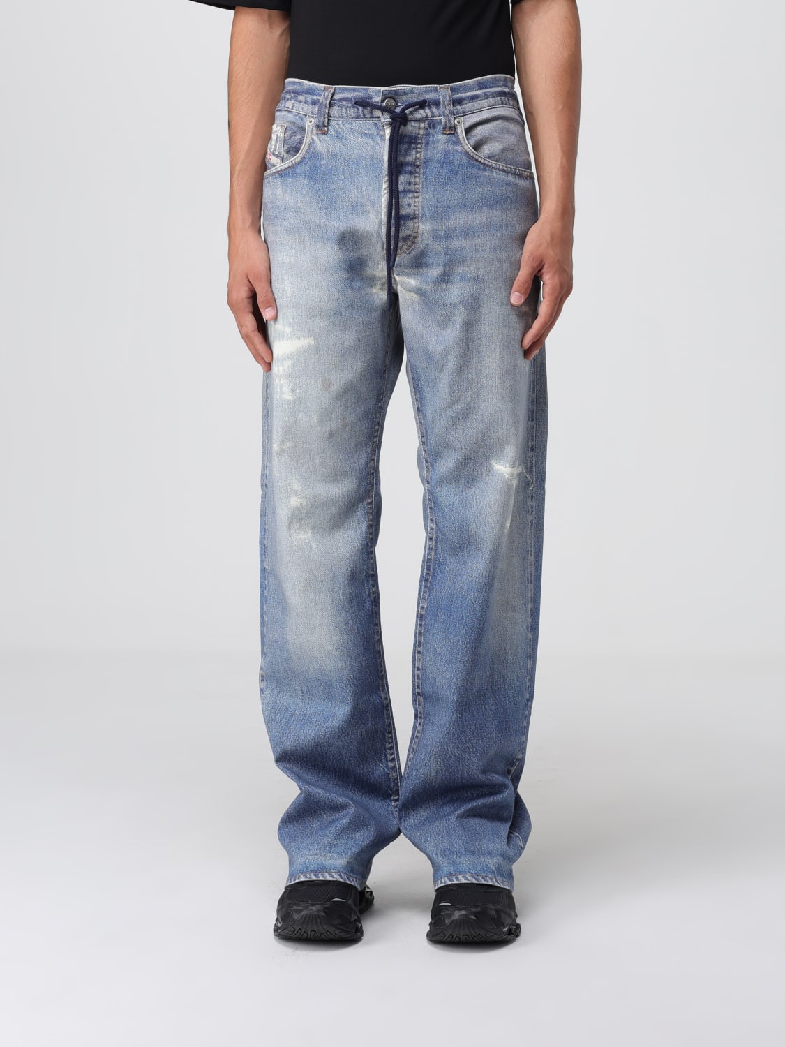 DIESEL JEANS: Jeans men Diesel, Blue - Img 1