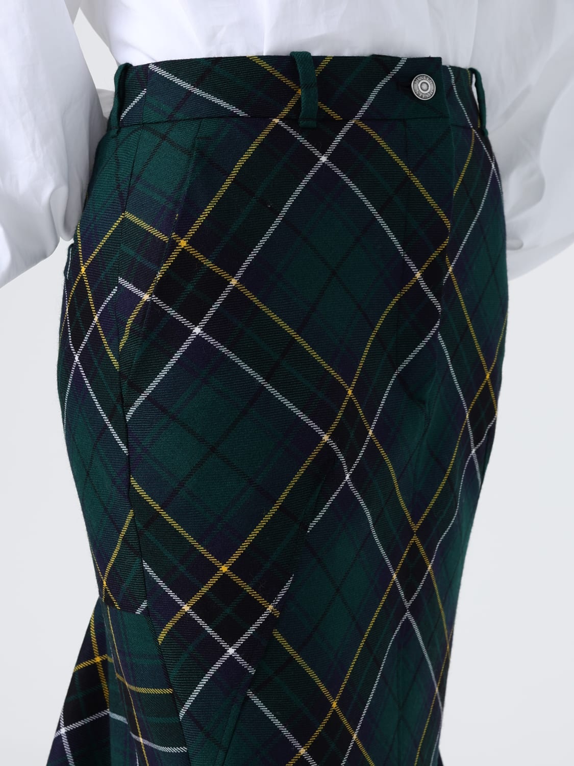 MCQUEEN JUPE: Jupe femme McQueen, Bleu Marine - Img 5