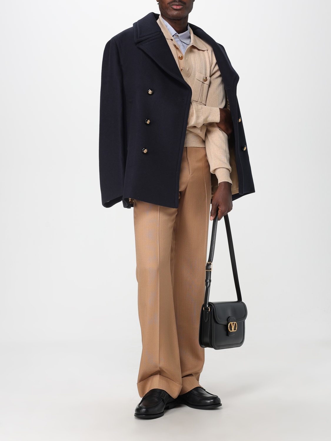 VALENTINO PANTS: Pants men Valentino, Brown - Img 2