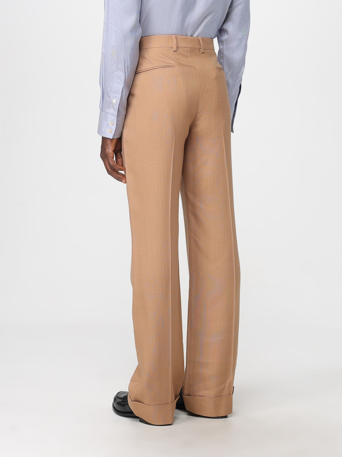 VALENTINO PANTS: Pants men Valentino, Brown - Img 3