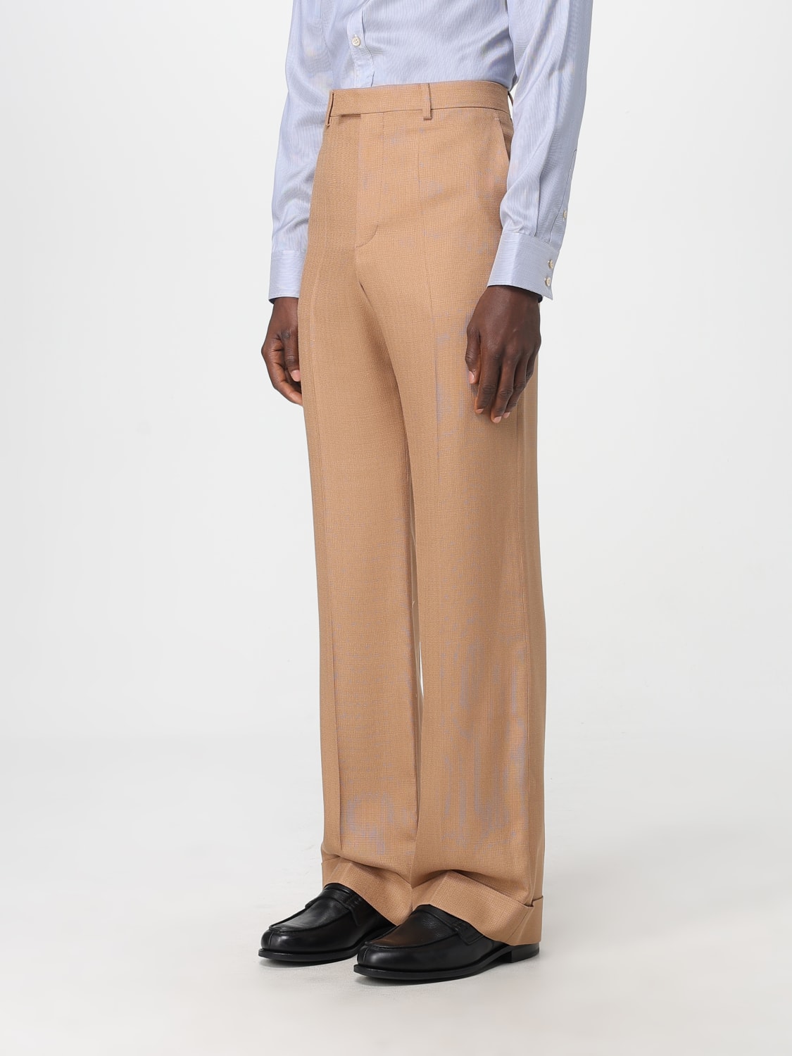 VALENTINO PANTS: Pants men Valentino, Brown - Img 4