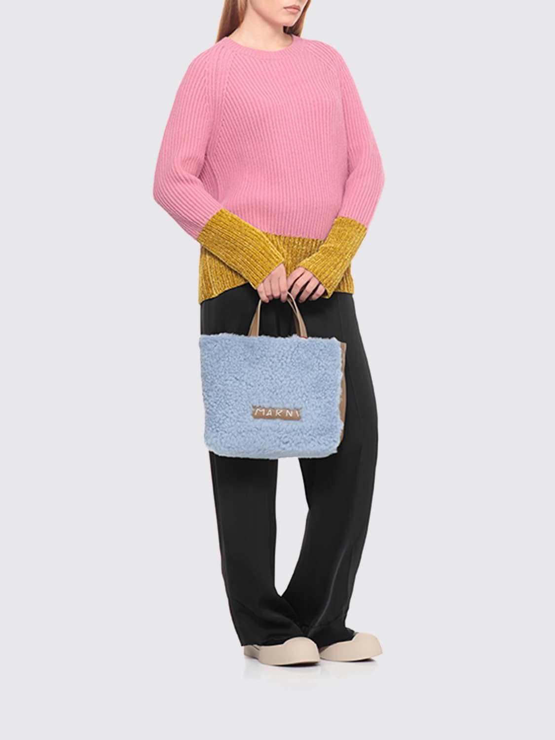 MARNI PULLOVER: Pullover damen Marni, Pink - Img 4