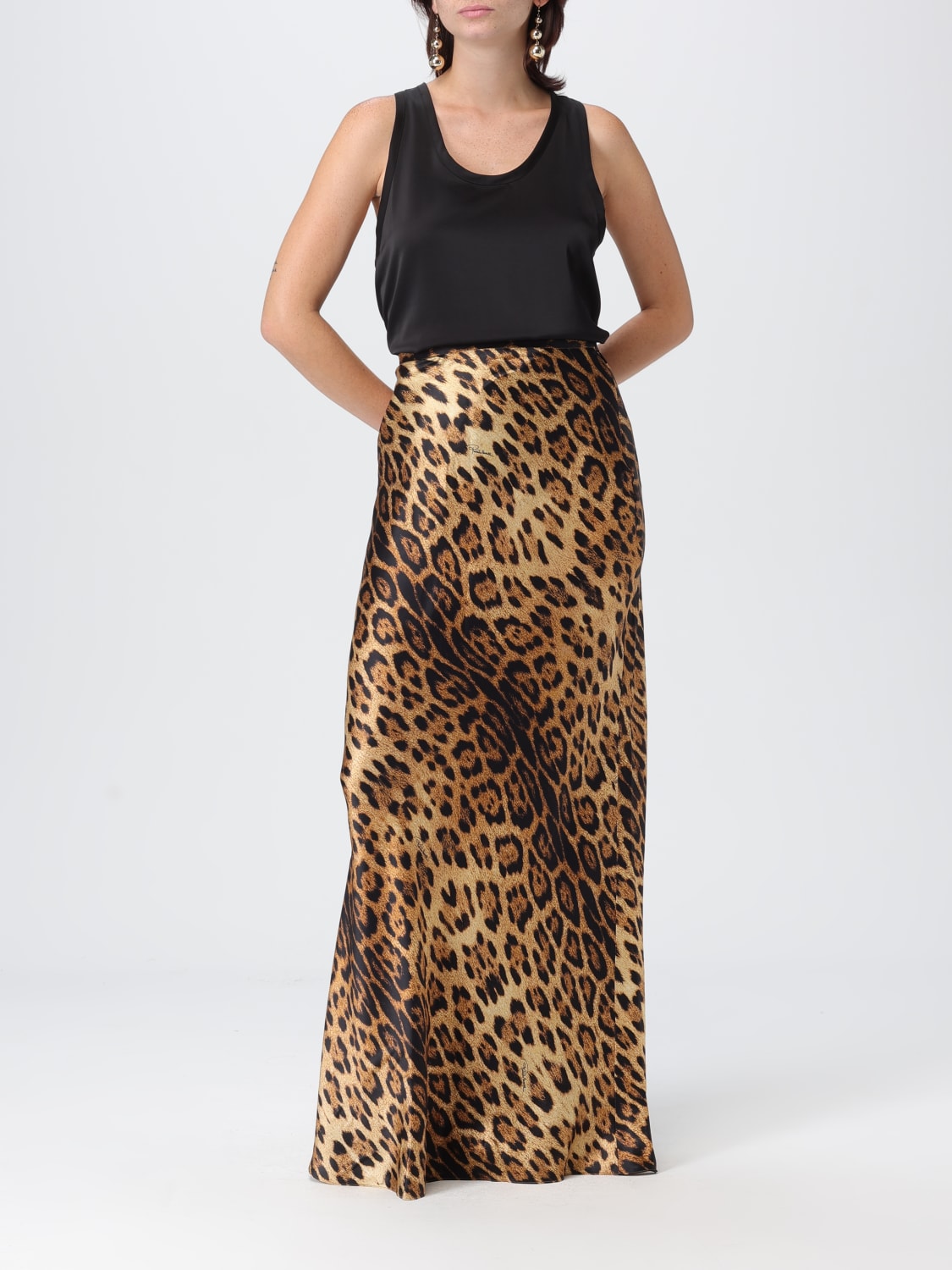 ROBERTO CAVALLI JUPE: Jupe femme Roberto Cavalli, Naturel - Img 2