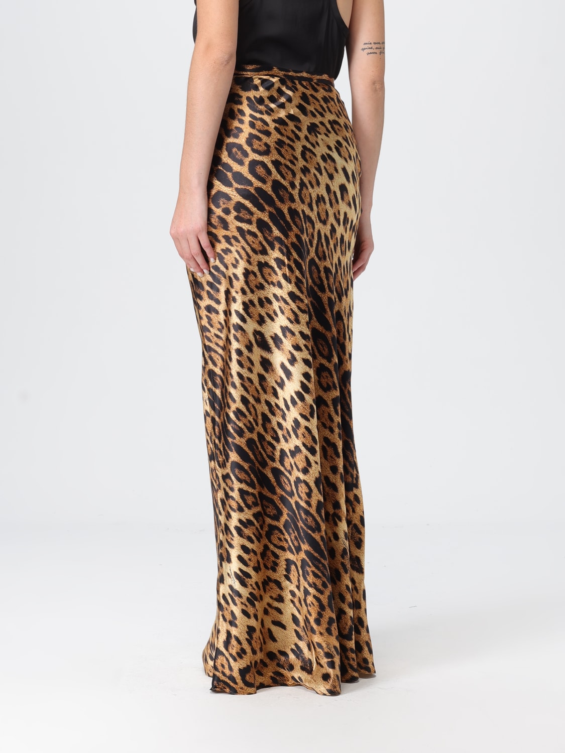 ROBERTO CAVALLI JUPE: Jupe femme Roberto Cavalli, Naturel - Img 3