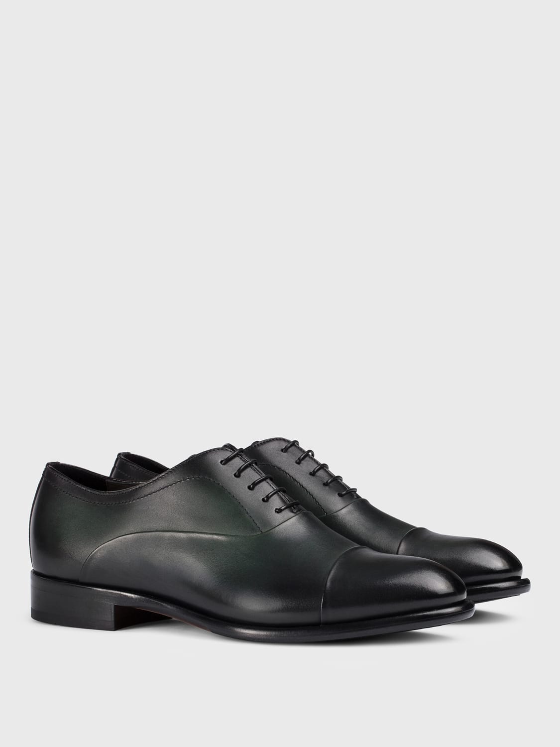 DOUCAL'S BROGUE SHOES: Brogue shoes men Doucal's, Petroleum Blue - Img 2