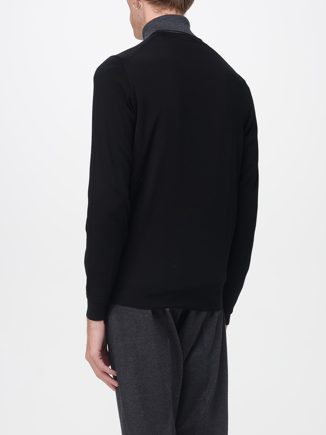 DRUMOHR SWEATER: Cardigan men Drumohr, Black - Img 2