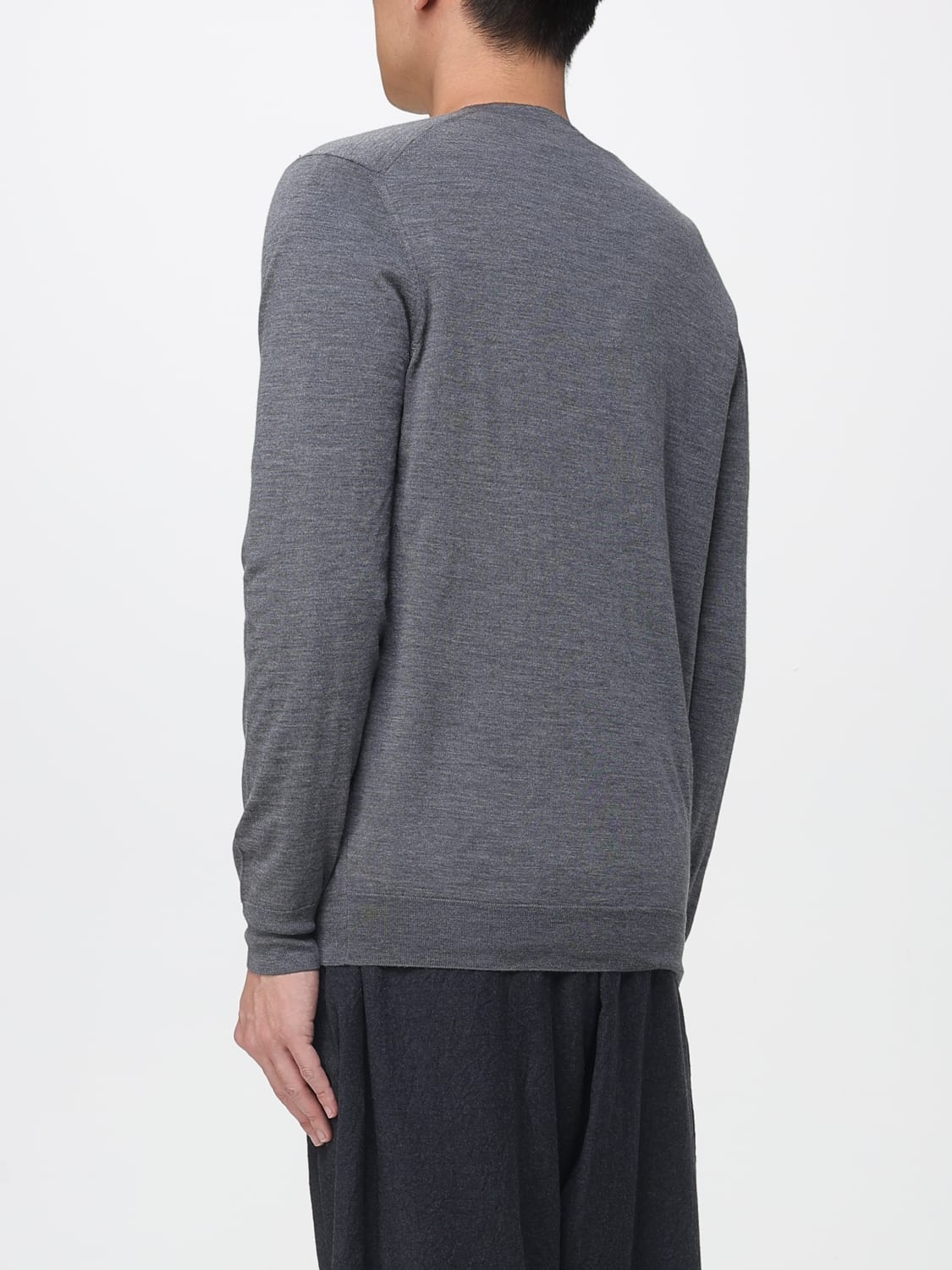 DRUMOHR PULLOVER: Strickjacke herren Drumohr, Grau - Img 2