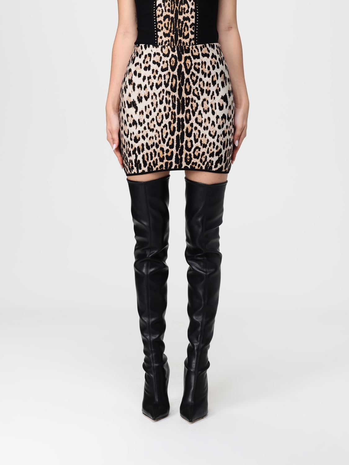 ROBERTO CAVALLI SKIRT: Skirt woman Roberto Cavalli, Natural - Img 1