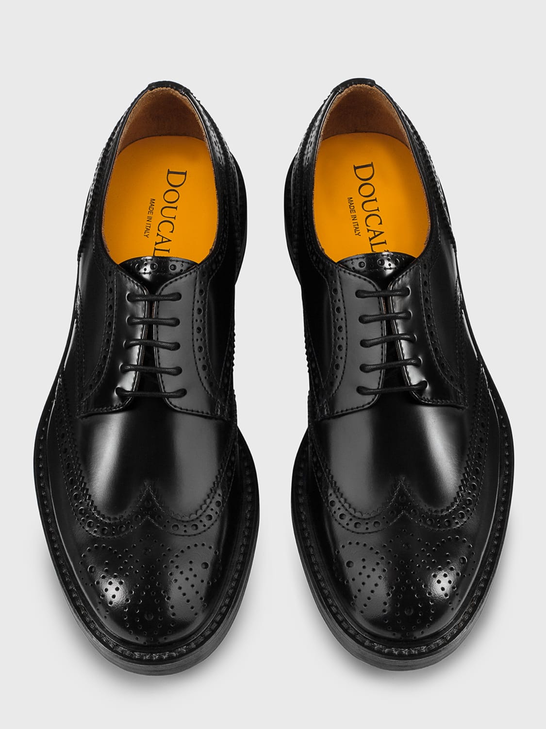 DOUCAL'S SCHNÜRSCHUHE: Schnürschuhe herren Doucal's, Schwarz - Img 3