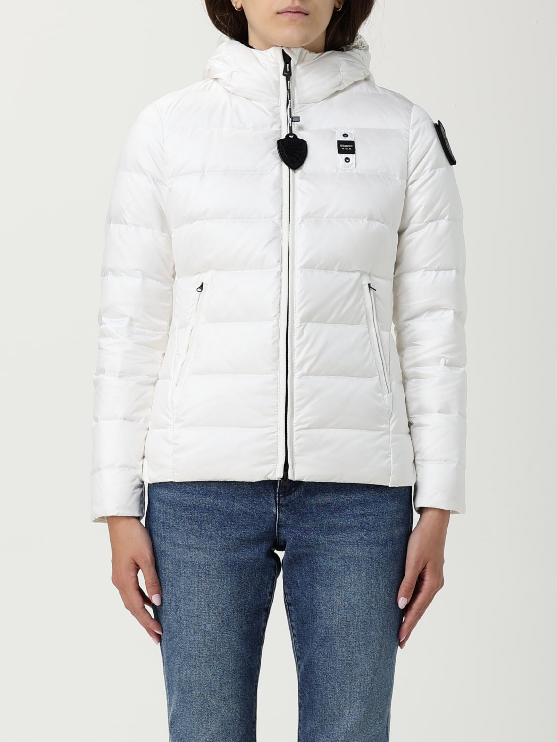 BLAUER CHAQUETA: Chaqueta mujer Blauer, Blanco - Img 1